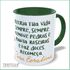 CANECA CORA CORALINA - RECRIA - Verde Musgo