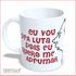 CANECA NOEL ROSA COM QUE ROUPA? - Branca 