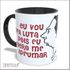 CANECA NOEL ROSA - Preta