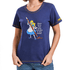 Babylook Mundo Alice - Marinho