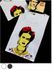 Babylook Frida Kahlo Alas Branca