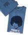 Camiseta Angela Davis - Azul Claro