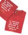Camiseta Paulo Freire Leitura - Vermelha