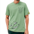 Camiseta Mundo Alice Gato - Verde