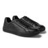 Sapatenis Casual Connect em Couro - Preto