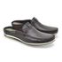 Mule Masculino Dumont em Couro - Café