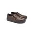 Slip On Yate Infantil Stratus em Couro Marrom 