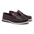 Mocassim Loafer Oasis em Couro - Café
