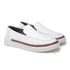 Slip On Titanium em Couro - Branco E L