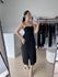 Vestido Gisele Midi com Bojo- Preto