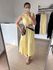Vestido Marcele Cavado Amarelo