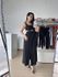 Vestido Longo Recorte Busto- Preto