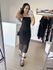 Vestido Midi Tule Alcinha Preto