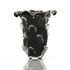 Vaso Murano G com Escamas Preto 