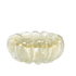 Centro de Mesa Mini Murano Dinant Quartzo Pérola Ouro 24k