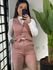 Conjunto alfaiataria botões Sheila 6267- rose