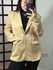 Blazer alongado barbara 8216-bege 