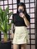 Short saia courinho Luzia 2256- Offwhite