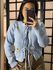 Blusa trico girassol Ayla 3193- Azul