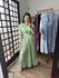 Vestido Babado Juli verde 1546