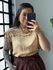 Blusa Linho Delicada 77381 - Caramelo 