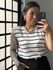 Blusa Muscle Tee Tricô Ana Lucia 2056 - Branco 