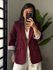 Blazer Manga 3/4 Olivia 016 -Vinho 