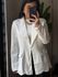 Blazer Alongado Aline 812 - Branco 