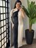 Vestido Linho Bicolor 2813 - Peto 
