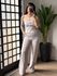 Conjunto Calça Marrant Tessá 6036 - Cinza 