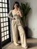 Conjunto Linho Flora 76 -Bege 