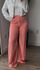 Calça Pantalona Linho Bruna 59 - Salmão 