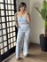 Conjunto Pantalona Amora 1461 - Azul 