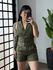 Conjunto Shorts Linho Tereza 1744 - Verde 