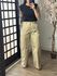 Calça Pantalona Acetinada Plus Size Aura 1185 - Bege C065