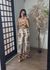Conjunto Pantalona Estampado Bia 857 - Laranja C039