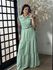 Vestido Longo com Cinto Emilly 025 - Verde C062