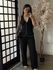 Conjunto Calça Bordado Anitta 7012 - Preto C017