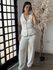 Conjunto Calça Bordado Anitta 7012 - Branco C017
