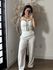 Conjunto Calça Bordado Mel SD1631 - Branco C037