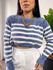 Blusa Lã Mouse Bruna 2410- Azul Claro 