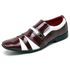 Sapato Social Masculino Top Franca Shoes Verniz Vermelho / Branco