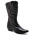 BOTA FEMININA COUNTRY BICO FINO TOP FRANCA SHOES PRETO