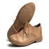 Sapato Feminino Oxford Ingles Casual Salto Baixo Taupe