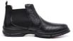 Bota Botina Coturno Chelsea Masculino Ortopédico de Conforto Anatômico Linha Medica Preto