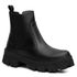 Bota Botinha Feminina Chelsea Coturno Cano Curto Sola Alta Moda Inverno Lançamento Leve e Confortavel