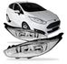 Farol New Fiesta 2014 Em Diante Cromado 
