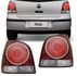 Lanterna Traseira Polo Hatch 2008 a 2013 Bicolor 