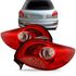 Lanterna Traseira Peugeot 207 2008 á 2010 Hatch 2 Portas Ré Rubi