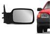Retrovisor Escort, Verona e Apollo 1987 a 1992 Fixo 